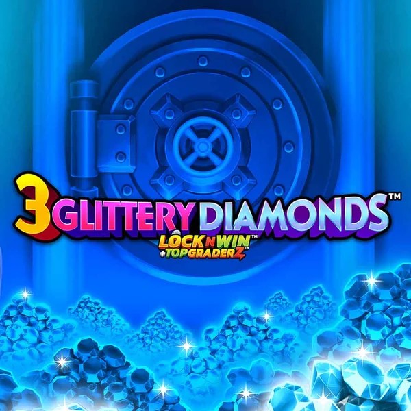3 Glittery Diamonds by PearFiction Studios, showcased at itmaker.gr – game logo